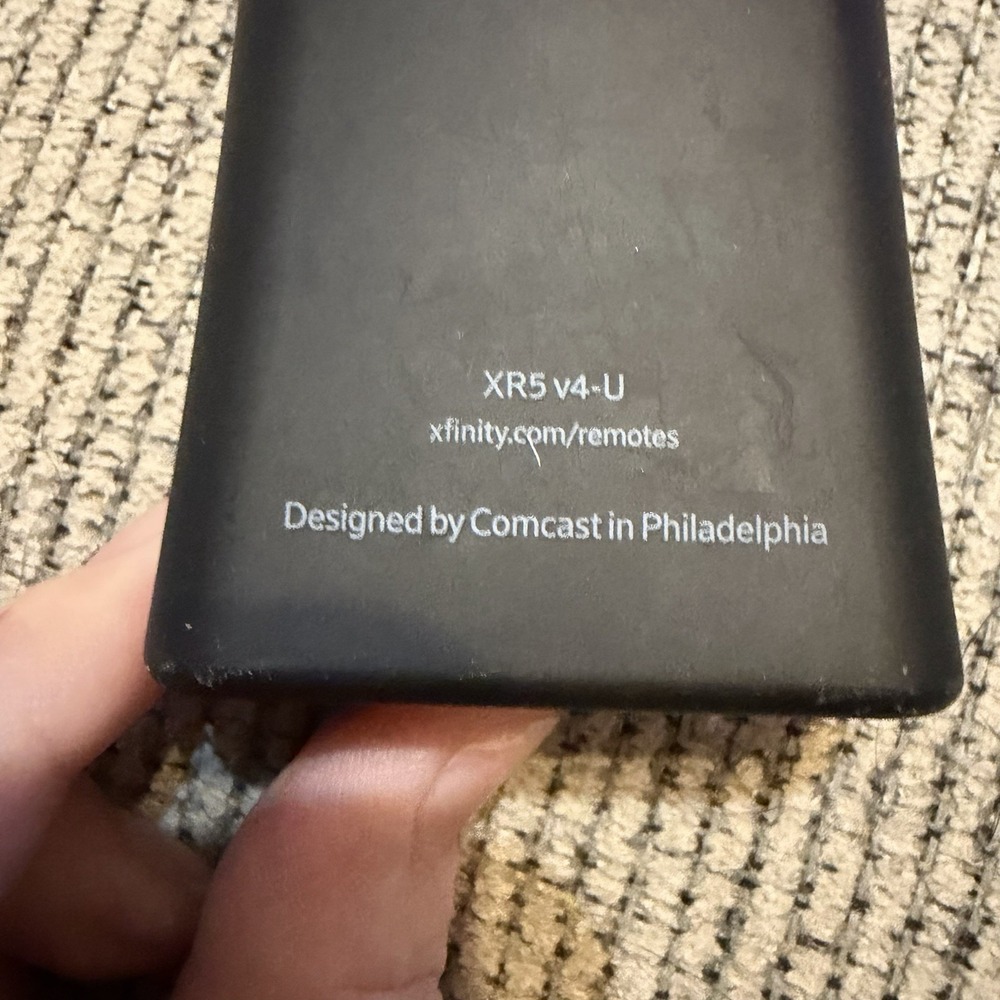 Xfinity XR5 v4-U Remote Control Comcast Tested Working Clean - Picture 5 of 6